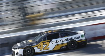 RICHMOND, VIRGINIA - APRIL 02: Ty Dillon, driver of the #42 Chevyliners.com Chevrolet, drives during practice for the NASCAR Cup Series Toyota Owners 400 at Richmond Raceway on April 02, 2022 in Richmond, Virginia. (Photo by Jared C. Tilton/Getty Images) | Getty Images