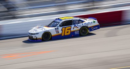 A.J. Allmendinger’s 2022 #16 Action Industries Chevrolet paint scheme.