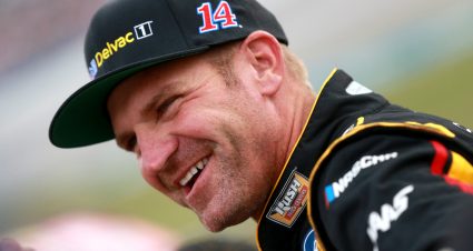 TALLADEGA, ALABAMA - OCTOBER 12: Clint Bowyer, driver of the #14 Rush/Mobil Delvac 1 Ford, stands on the grid during qualifying for the Monster Energy NASCAR Cup Series 1000Bulbs.com 500 at Talladega Superspeedway on October 12, 2019 in Talladega, Alabama. (Photo by Sean Gardner/Getty Images) | Getty Images
