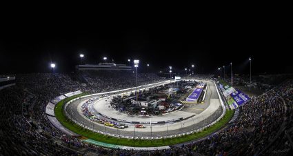 MARTINSVILLE, VIRGINIA - APRIL 09: A general view of racing during the NASCAR Cup Series Blue-Emu Maximum Pain Relief 400 at Martinsville Speedway on April 09, 2022 in Martinsville, Virginia. (Photo by Jared C. Tilton/Getty Images) | Getty Images