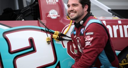 DAYTONA BEACH, FLORIDA - FEBRUARY 18: Jesse Little, driver of the #02 Shriner's Children's Chevrolet, poses on the gridduring qualifying for the NASCAR Camping World Truck Series NextEra Energy 250 at Daytona International Speedway on February 18, 2022 in Daytona Beach, Florida. (Photo by James Gilbert/Getty Images) | Getty Images