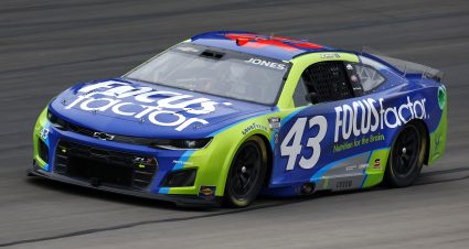 FORT WORTH, TEXAS - MAY 21: Erik Jones, driver of the #43 FOCUSfactor Chevrolet, drives during qualifying for the NASCAR Cup Series All-Star Race at Texas Motor Speedway on May 21, 2022 in Fort Worth, Texas. (Photo by Jared C. Tilton/Getty Images) | Getty Images