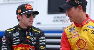 Joey Logano and Ryan Blaney co-favorites to win United Rentals Work United 500