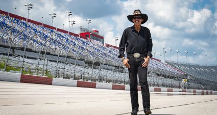 Richard Petty at Darlington Raceway, Aug. 6 2019.
