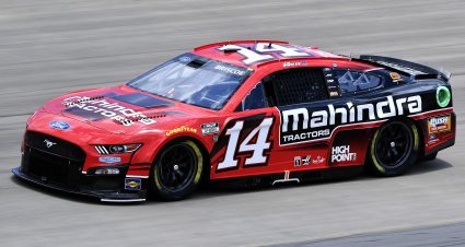 LEBANON, TENNESSEE - JUNE 25: Chase Briscoe, driver of the #14 Mahindra Tractors Ford, drives during qualifying for the NASCAR Cup Series Ally 400 at Nashville Superspeedway on June 25, 2022 in Lebanon, Tennessee. (Photo by Logan Riely/Getty Images) | Getty Images