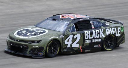 LEBANON, TENNESSEE - JUNE 25: Ty Dillon, driver of the #42 Black Rifle Coffee Company Chevrolet, drives during qualifying for the NASCAR Cup Series Ally 400 at Nashville Superspeedway on June 25, 2022 in Lebanon, Tennessee. (Photo by Logan Riely/Getty Images) | Getty Images