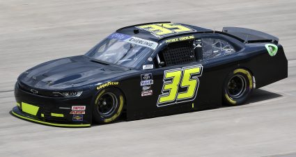 LEBANON, TENNESSEE - JUNE 25: Patrick Emerling, driver of the #35 Emerling Gase Motorsports Chevrolet, drives during qualifying for the NASCAR Xfinity Series Tennessee Lottery 250 at Nashville Superspeedway on June 25, 2022 in Lebanon, Tennessee. (Photo by Logan Riely/Getty Images) | Getty Images