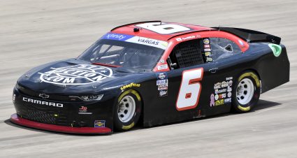 Ryan Vargas’s 2022 #6 TeamJDMotorsports.com Chevrolet paint scheme.