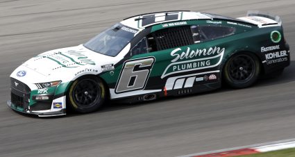 MADISON, ILLINOIS - JUNE 05: Brad Keselowski, driver of the #6 Solomon Plumbing Ford, drives during the NASCAR Cup Series Enjoy Illinois 300 at WWT Raceway on June 05, 2022 in Madison, Illinois. (Photo by Sean Gardner/Getty Images) | Getty Images