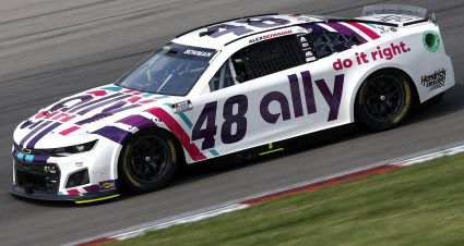 Alex Bowman’s 2022 #48 Ally Chevrolet paint scheme.