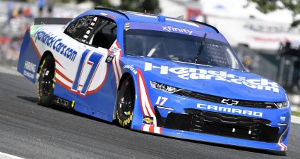 Kyle Larson’s 2022 #17 HendrickCars.com Chevrolet paint scheme.