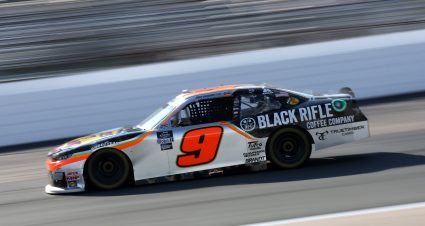 LOUDON, NEW HAMPSHIRE - JULY 15: Noah Gragson, driver of the #9 Bass Pro Shops/TrueTimber/BRCC Chevrolet, drives during practice for the NASCAR Xfinity Series Crayon 200 at New Hampshire Motor Speedway on July 15, 2022 in Loudon, New Hampshire. (Photo by James Gilbert/Getty Images) | Getty Images
