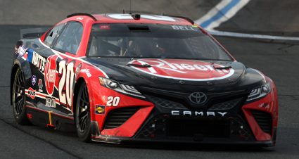 Christopher Bell’s 2022 #20 Rheem/WATTS Toyota paint scheme.