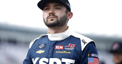 CONCORD, NORTH CAROLINA - MAY 27: Bayley Currey, driver of the #4 Azalea Gynecology Chevrolet, looks on during qualifying for the NASCAR Xfinity Series Alsco Uniforms 300 at Charlotte Motor Speedway on May 27, 2022 in Concord, North Carolina. (Photo by Jared C. Tilton/Getty Images) | Getty Images