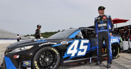 LOUDON, NEW HAMPSHIRE - JULY 16: Kurt Busch, driver of the #45 SiriusXM Radio Toyota, waits on the grid during practice for the NASCAR Cup Series Ambetter 301 at New Hampshire Motor Speedway on July 16, 2022 in Loudon, New Hampshire. (Photo by Tim Nwachukwu/Getty Images) | Getty Images