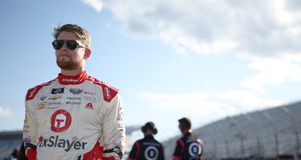 LOUDON, NEW HAMPSHIRE - JULY 15: Myatt Snider, driver of the #31 Bommarito Automotive Group Chevrolet, looks on during qualifying for the NASCAR Xfinity Series Crayon 200 at New Hampshire Motor Speedway on July 15, 2022 in Loudon, New Hampshire. (Photo by James Gilbert/Getty Images) | Getty Images