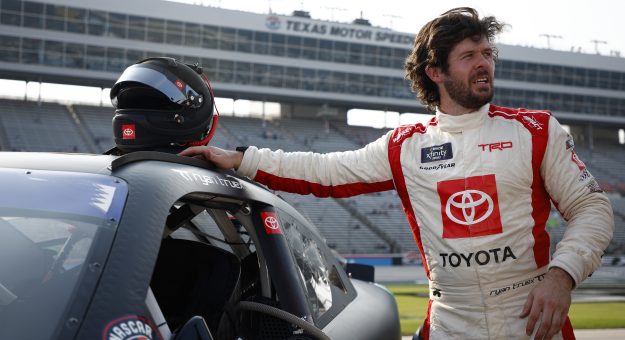 FORT WORTH, TEXAS - MAY 20: Ryan Truex, driver of the #18 Toyota Toyota, prepares to practice for the NASCAR Xfinity Series SRS Distribution 250 at Texas Motor Speedway on May 20, 2022 in Fort Worth, Texas. (Photo by Jared C. Tilton/Getty Images) | Getty Images