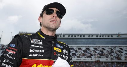 DAYTONA BEACH, FLORIDA - AUGUST 28: Ryan Blaney, driver of the #12 Advance Auto Parts Ford, looks on after the NASCAR Cup Series Coke Zero Sugar 400 at Daytona International Speedway on August 28, 2022 in Daytona Beach, Florida. (Photo by Chris Graythen/Getty Images) | Getty Images