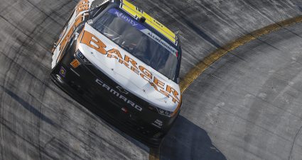 BRISTOL, TENNESSEE - SEPTEMBER 16: AJ Allmendinger, driver of the #16 Barger Precast Chevrolet, drives during practice for the NASCAR Xfinity Series Food City 300 at Bristol Motor Speedway on September 16, 2022 in Bristol, Tennessee. (Photo by Sean Gardner/Getty Images) | Getty Images