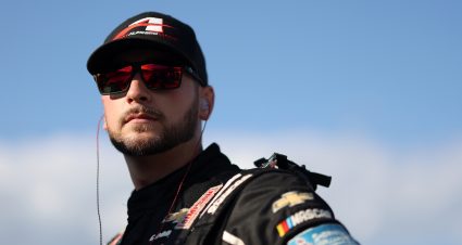LOUDON, NEW HAMPSHIRE - JULY 15: Anthony Alfredo, driver of the #23 John Civetta & Sons Chevrolet, looks on during qualifying for the NASCAR Xfinity Series Crayon 200 at New Hampshire Motor Speedway on July 15, 2022 in Loudon, New Hampshire. (Photo by James Gilbert/Getty Images) | Getty Images