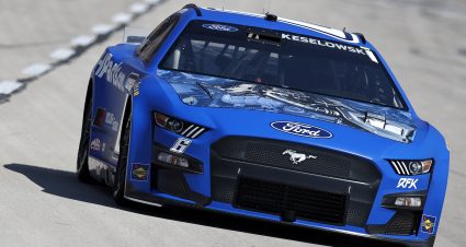 FORT WORTH, TEXAS - SEPTEMBER 24: Brad Keselowski, driver of the #6 RoushParts.com Ford, drives during practice for the NASCAR Cup Series Auto Trader EchoPark Automotive 500 at Texas Motor Speedway on September 24, 2022 in Fort Worth, Texas. (Photo by Sean Gardner/Getty Images) | Getty Images