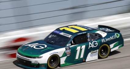 DARLINGTON, SOUTH CAROLINA - SEPTEMBER 03: Daniel Hemric, driver of the #11 AG1 - Athletic Greens Chevrolet, drives during practice for the NASCAR Xfinity Series Sport Clips Haircuts VFW Help A Hero 200 at Darlington Raceway on September 03, 2022 in Darlington, South Carolina. (Photo by Jared C. Tilton/Getty Images) | Getty Images