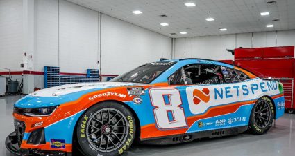Kyle Busch’s 2023 #8 Netspend Chevrolet paint scheme.
