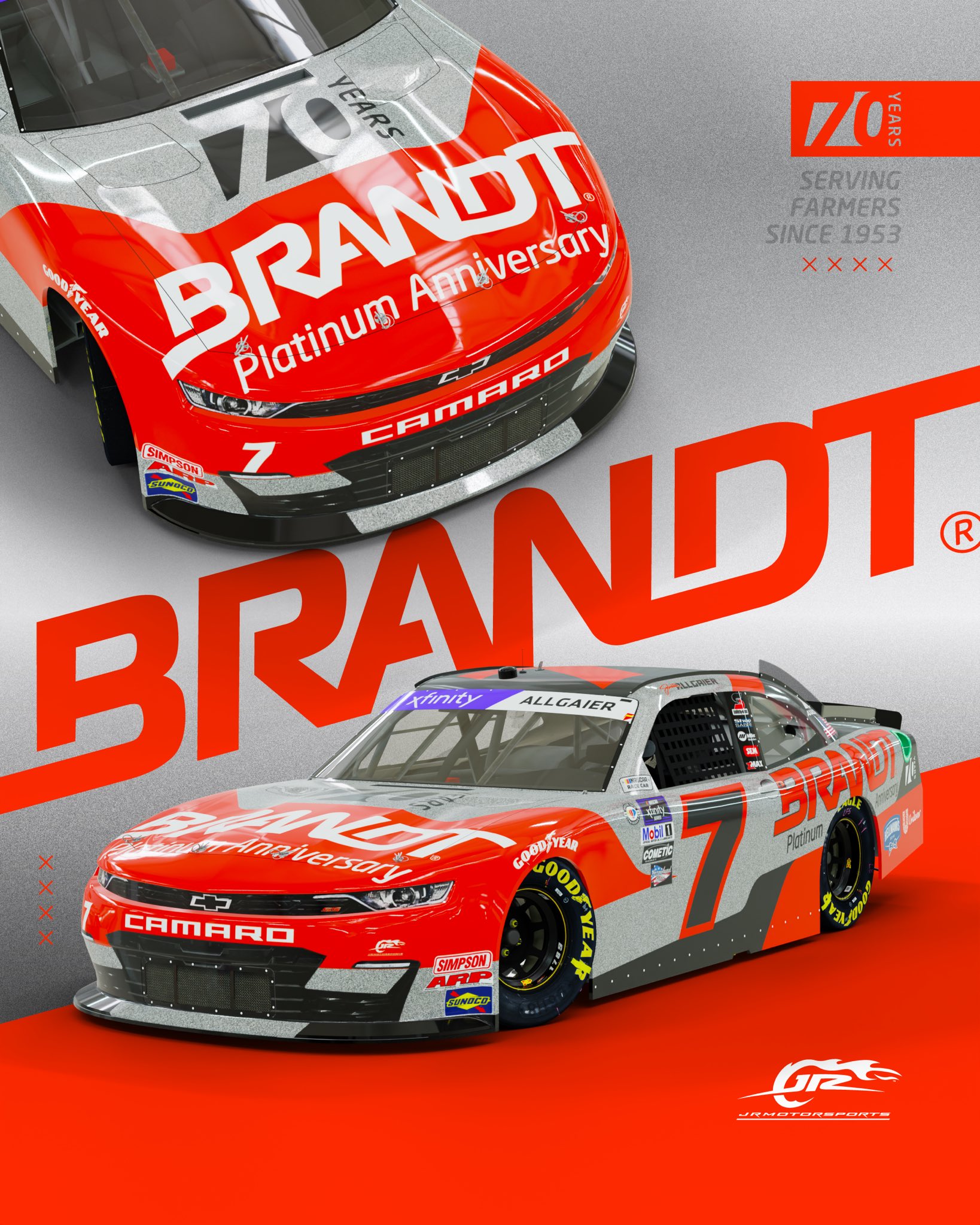 Justin Allgaier Daytona Scheme