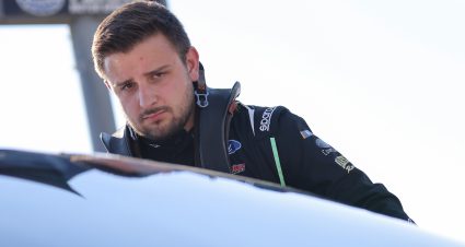 FORT WORTH, TEXAS - SEPTEMBER 24: Joe Graf Jr, driver of the #07 Bucked Up Energy Rocket Pop Ford, prepares to practice for the NASCAR Xfinity Series Andy's Frozen Custard 300 at Texas Motor Speedway on September 24, 2022 in Fort Worth, Texas. (Photo by Jonathan Bachman/Getty Images) | Getty Images