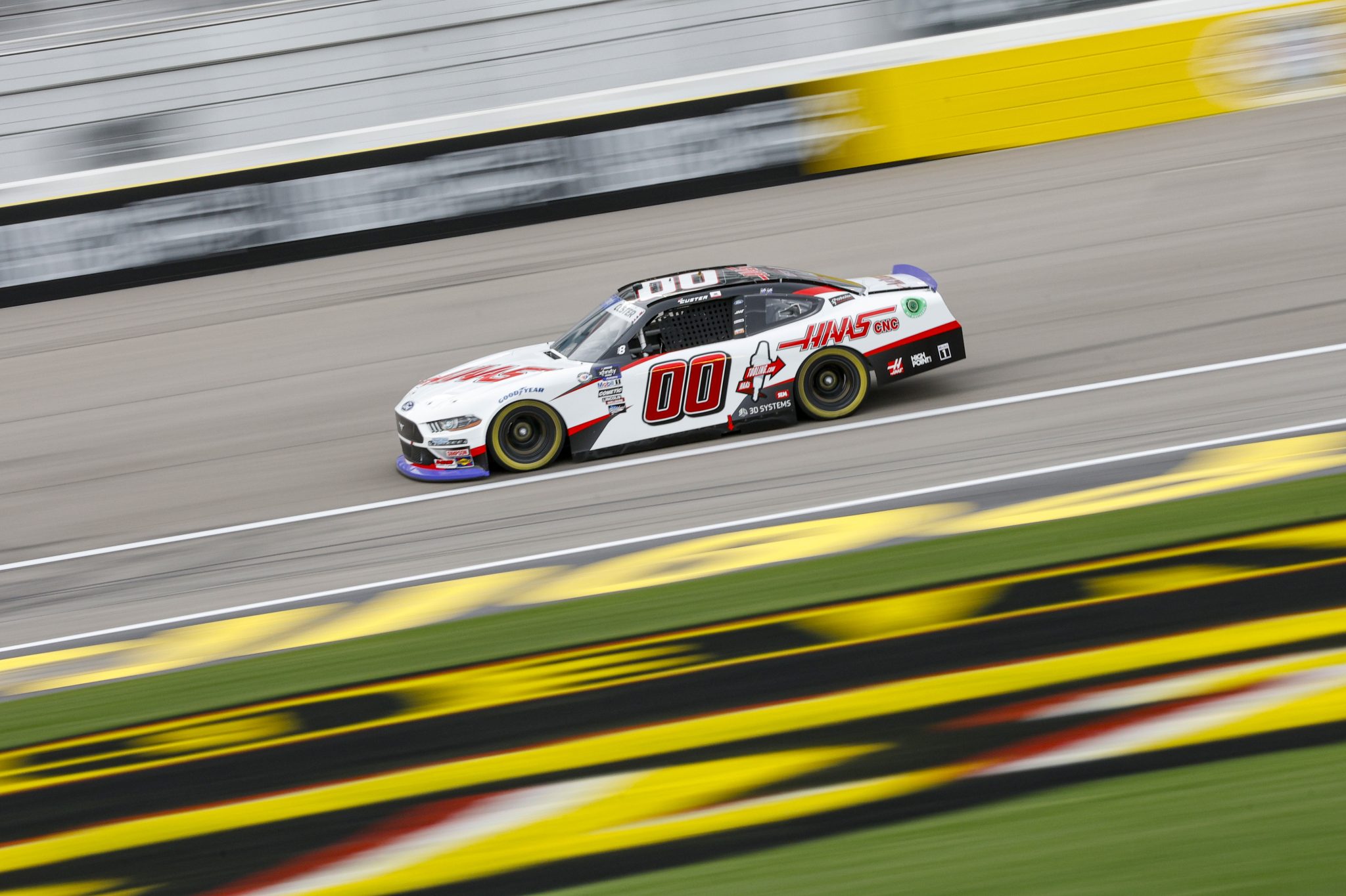 LAS VEGAS, NEVADA - OCTOBER 13: Cole Custer, driver of the #00 Haas Automation Ford, drives during practice for the NASCAR Xfinity Series Alsco Uniforms 302 at Las Vegas Motor Speedway on October 13, 2023 in Las Vegas, Nevada. (Photo by Sean Gardner/Getty Images) | Getty Images