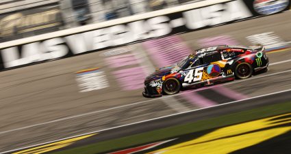 Tyler Reddick’s 2023 #45 Jordan Brand Toyota paint scheme.