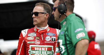 AVONDALE, ARIZONA - MARCH 11: Kevin Harvick, driver of the #4 Hunt Brothers Pizza Ford, and crew chief Rodney Childers wait on the grid during qualifying for the NASCAR Cup Series United Rentals Work United 500 at Phoenix Raceway on March 11, 2023 in Avondale, Arizona. (Photo by Chris Graythen/Getty Images) | Getty Images