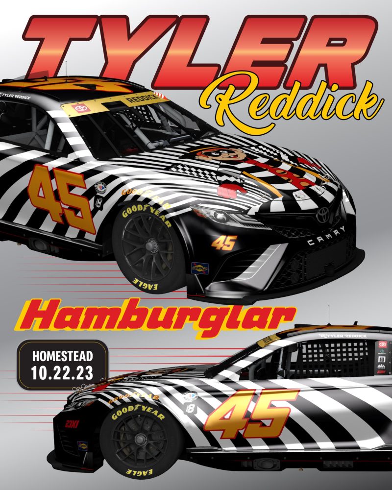 2023 #45 23XI Racing paint schemes - Jayski's NASCAR Silly Season Site