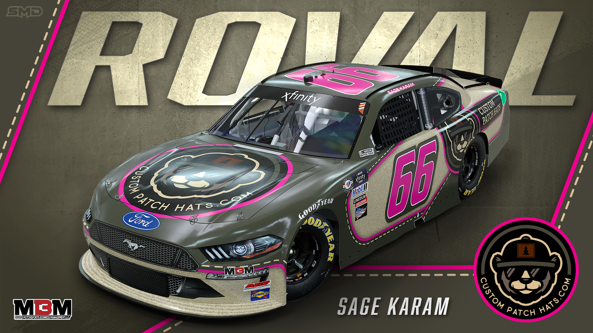 Sage Karam Charlotte Roval Scheme