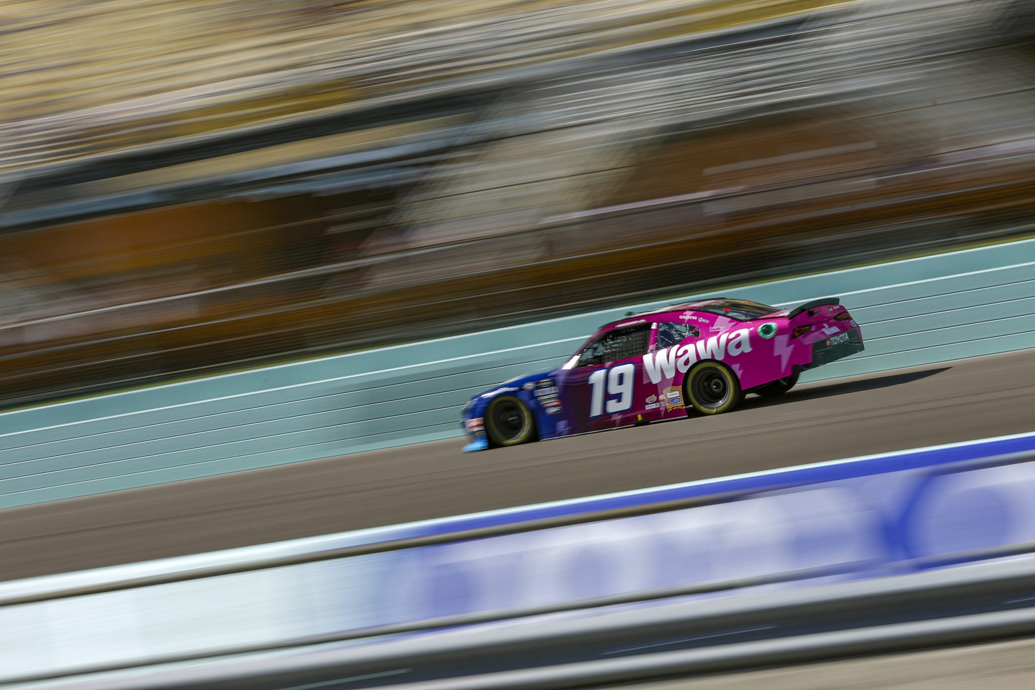 HOMESTEAD, FLORIDA - OCTOBER 21: Joe Graf Jr., driver of the #19 Wawa Toyota, drives during the NASCAR Xfinity Series Contender Boats 300 at Homestead-Miami Speedway on October 21, 2023 in Homestead, Florida. (Photo by Sean Gardner/Getty Images) | Getty Images