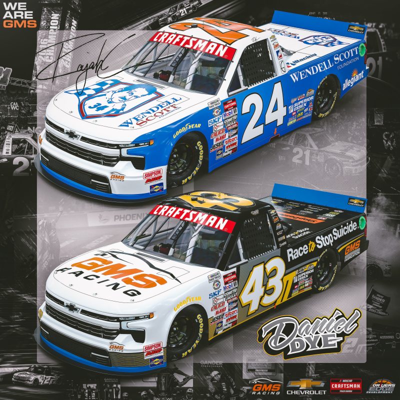 2023 #43 GMS Racing | Jayski