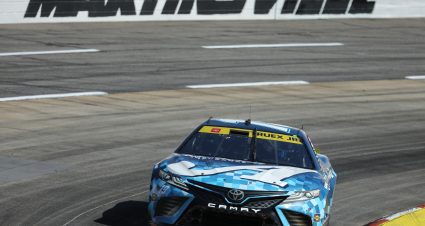 MARTINSVILLE, VIRGINIA - OCTOBER 28: Martin Truex Jr., driver of the #19 Auto-Owners Insurance Toyota, drives during practice for the NASCAR Cup Series Xfinity 500 at Martinsville Speedway on October 28, 2023 in Martinsville, Virginia. (Photo by Jonathan Bachman/Getty Images) | Getty Images