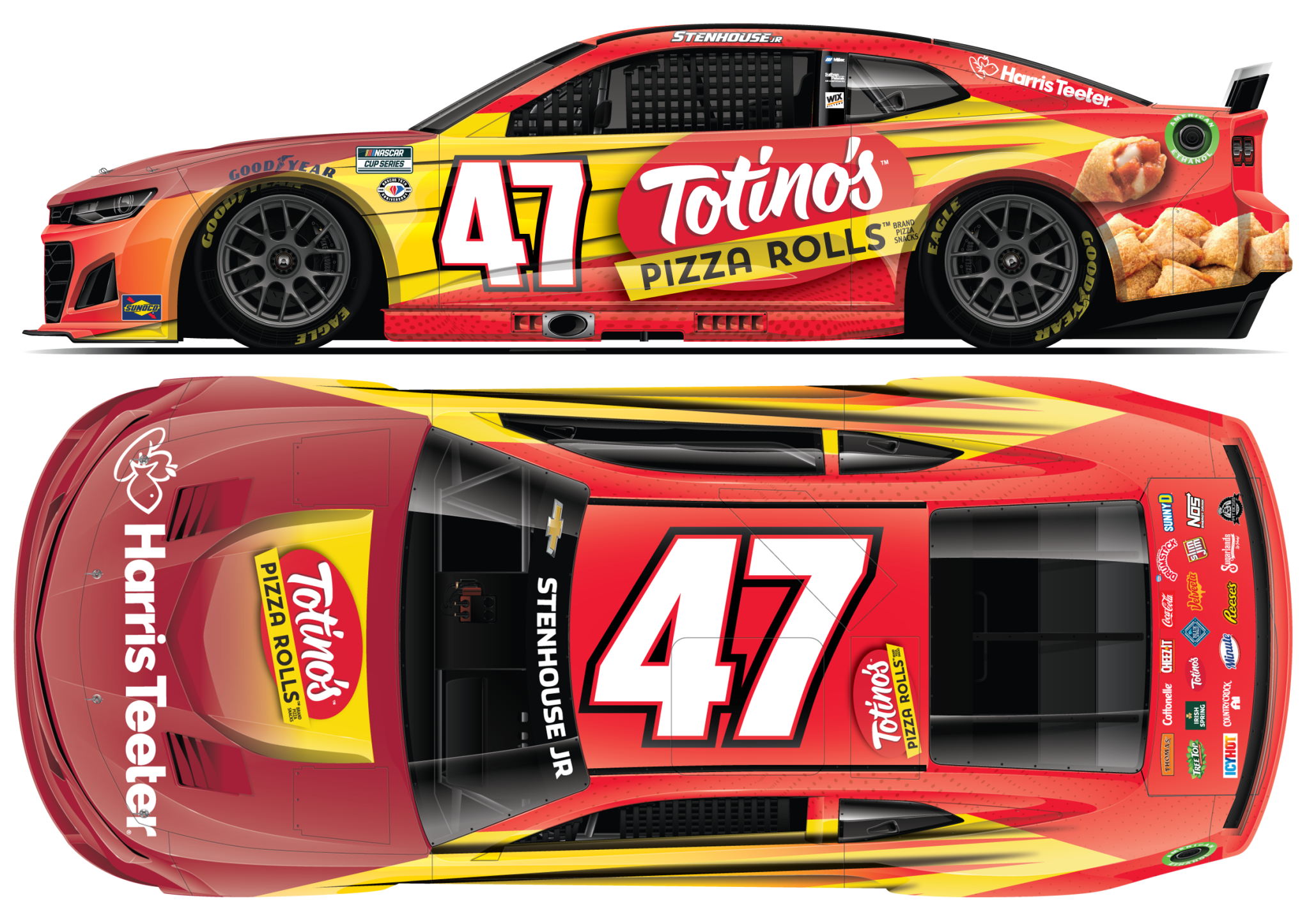 Ricky Stenhouse Jr. Charlotte Scheme