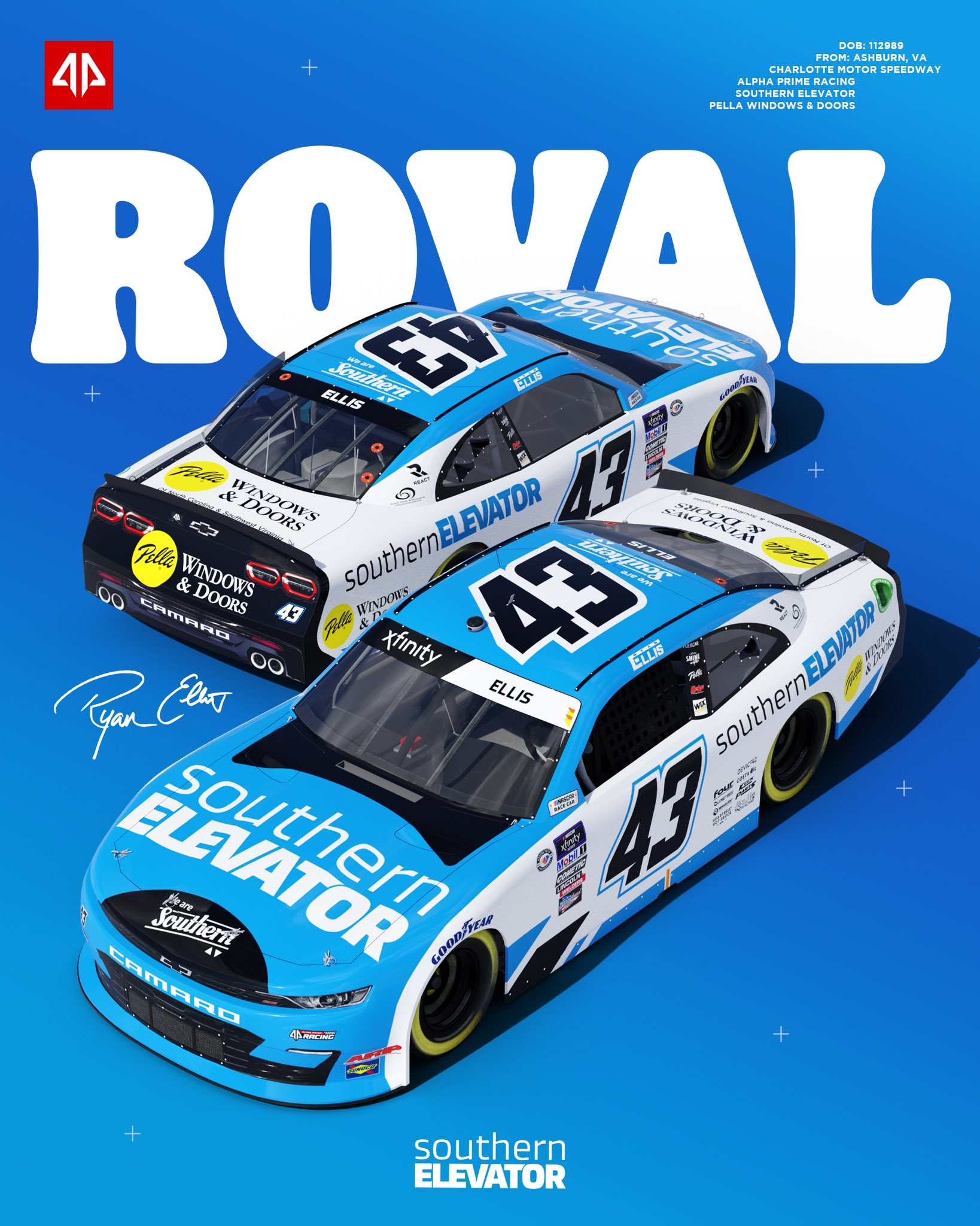 Ryan Ellis Charlotte Roval Scheme
