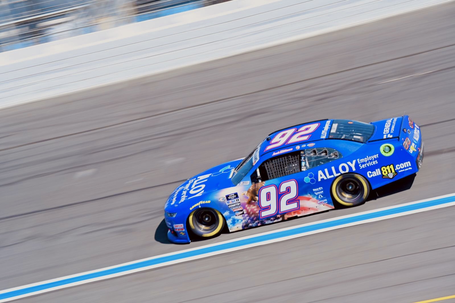 Josh Williams Charlotte Roval