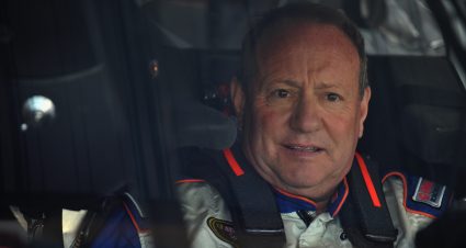 RIDGEWAY, VA - APRIL 05:  Ken Schrader, driver of the #32 Federated Auto Parts Ford, sits in his car during practice for the NASCAR Sprint Cup Series STP Gas Booster 500 on April 5, 2013 at Martinsville Speedway in Ridgeway, Virginia.  (Photo by Jamey Price/Getty Images) | Getty Images