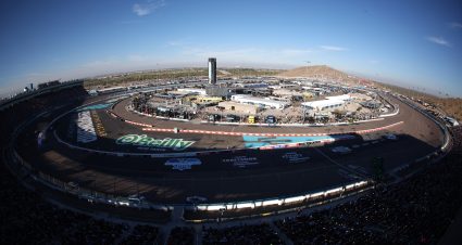 AVONDALE, ARIZONA - NOVEMBER 05: A general view of racing during the NASCAR Cup Series Championship at Phoenix Raceway on November 05, 2023 in Avondale, Arizona. (Photo by Christian Petersen/Getty Images) | Getty Images