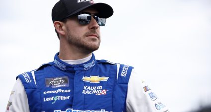 DAYTONA BEACH, FLORIDA - FEBRUARY 19: Daniel Hemric, driver of the #11 AG1 Athletic Greens Chevrolet, looks on during qualifying for the NASCAR Xfinity Series Beef. It's What's For Dinner. 300 at Daytona International Speedway on February 19, 2022 in Daytona Beach, Florida. (Photo by Jared C. Tilton/Getty Images) | Getty Images