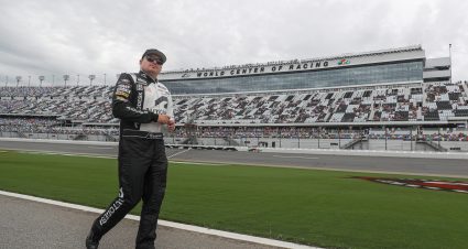DAYTONA BEACH, FLORIDA - AUGUST 28: Cole Custer, driver of the #41 Autodesk/HaasTooling.com Ford, walks the grid prior to the NASCAR Cup Series Coke Zero Sugar 400 at Daytona International Speedway on August 28, 2022 in Daytona Beach, Florida. (Photo by Meg Oliphant/Getty Images) | Getty Images