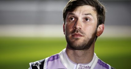DAYTONA BEACH, FLORIDA - FEBRUARY 15: Daniel Suarez, driver of the #99 Tootsies Orchid Lounge Chevrolet, looks on during qualifying for the Busch Light Pole at Daytona International Speedway on February 15, 2023 in Daytona Beach, Florida. (Photo by Sean Gardner/Getty Images) | Getty Images