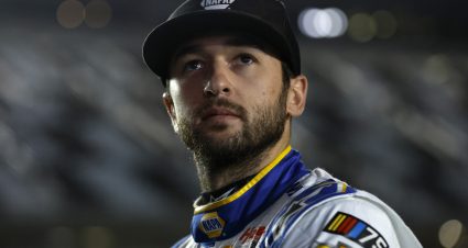 DAYTONA BEACH, FLORIDA - FEBRUARY 15: Chase Elliott, driver of the #9 NAPA Auto Parts Chevrolet, looks on during qualifying for the Busch Light Pole at Daytona International Speedway on February 15, 2023 in Daytona Beach, Florida. (Photo by Sean Gardner/Getty Images) | Getty Images