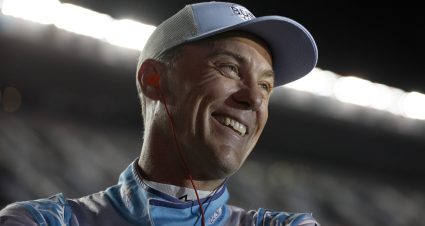 DAYTONA BEACH, FLORIDA - FEBRUARY 15: Kevin Harvick, driver of the #4 Busch Light Ford, looks on during qualifying for the Busch Light Pole at Daytona International Speedway on February 15, 2023 in Daytona Beach, Florida. (Photo by Sean Gardner/Getty Images) | Getty Images