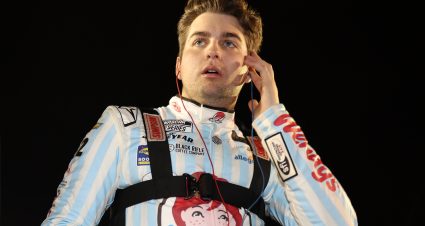 DAYTONA BEACH, FLORIDA - FEBRUARY 15: Noah Gragson, driver of the #42 Wendy's Chevrolet, prepares to qualify for the Busch Light Pole at Daytona International Speedway on February 15, 2023 in Daytona Beach, Florida. (Photo by James Gilbert/Getty Images) | Getty Images
