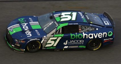 Cody Ware’s 2023 #51 Biohaven Ford paint scheme.