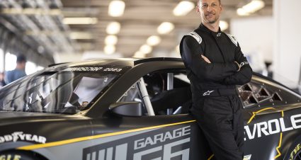 DAYTONA BEACH, FLORIDA - JANUARY 31: Jenson Button of Great Britain poses for a photo during the NASCAR Garage 56 Test at Daytona International Speedway on January 31, 2023 in Daytona Beach, Florida. (Photo by James Gilbert/Getty Images) | Getty Images